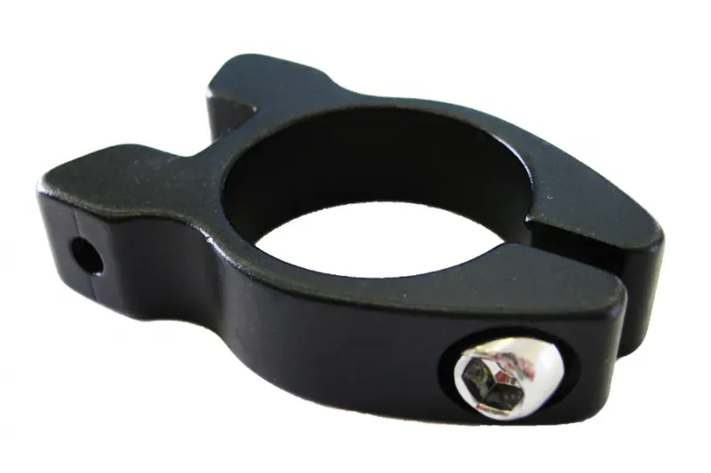 SystemEx Seatpost Clamp With Rack Mount in Black