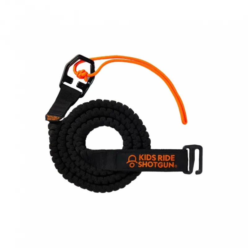 Kids Ride Shotgun Quick Fit MTB Tow Rope Black 