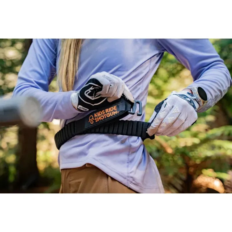 Kids Ride Shotgun Quick Fit MTB Tow Rope Black -4