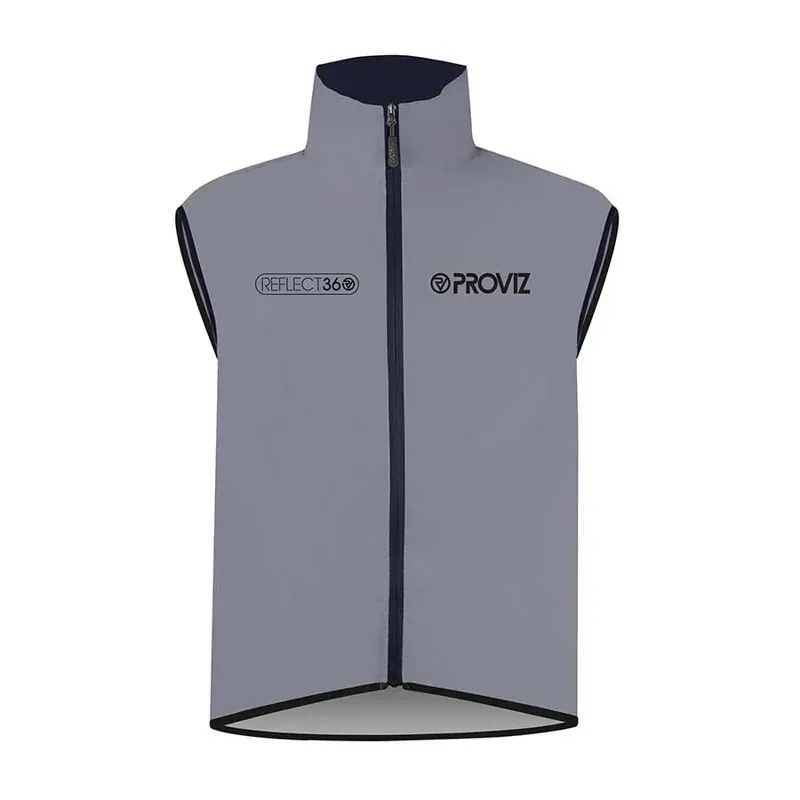 MEN'S FULLY REFLECTIVE CYCLING GILET M