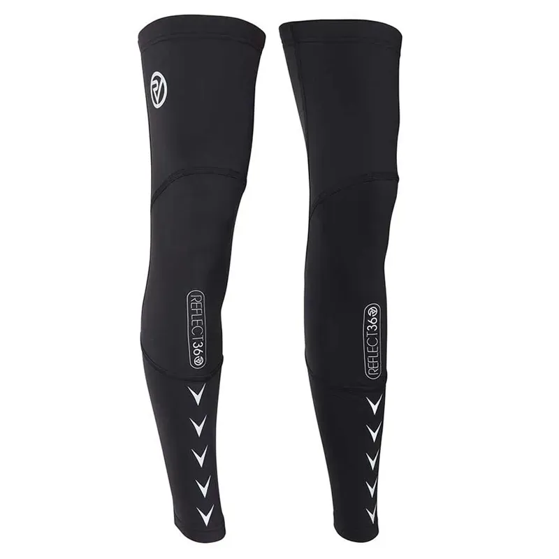 Proviz REFLECT360 Leg Warmers in Black Reflective