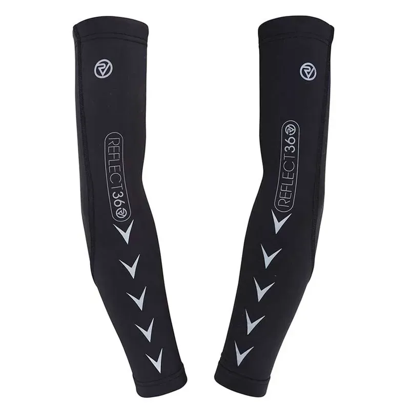Proviz REFLECT360 Arm Warmers in Black Reflect