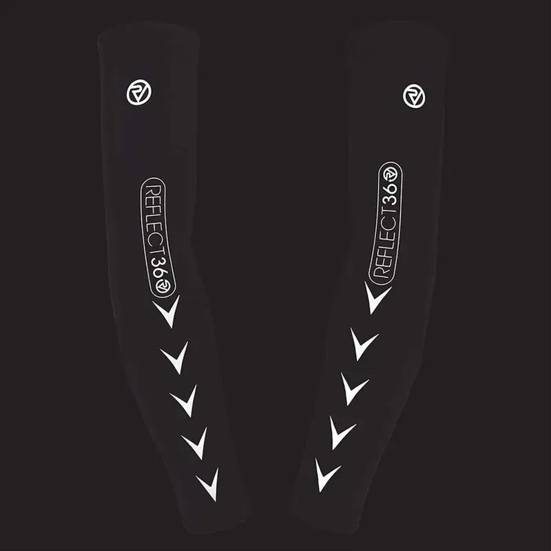 Proviz REFLECT360 Arm Warmers in Black Reflect-1