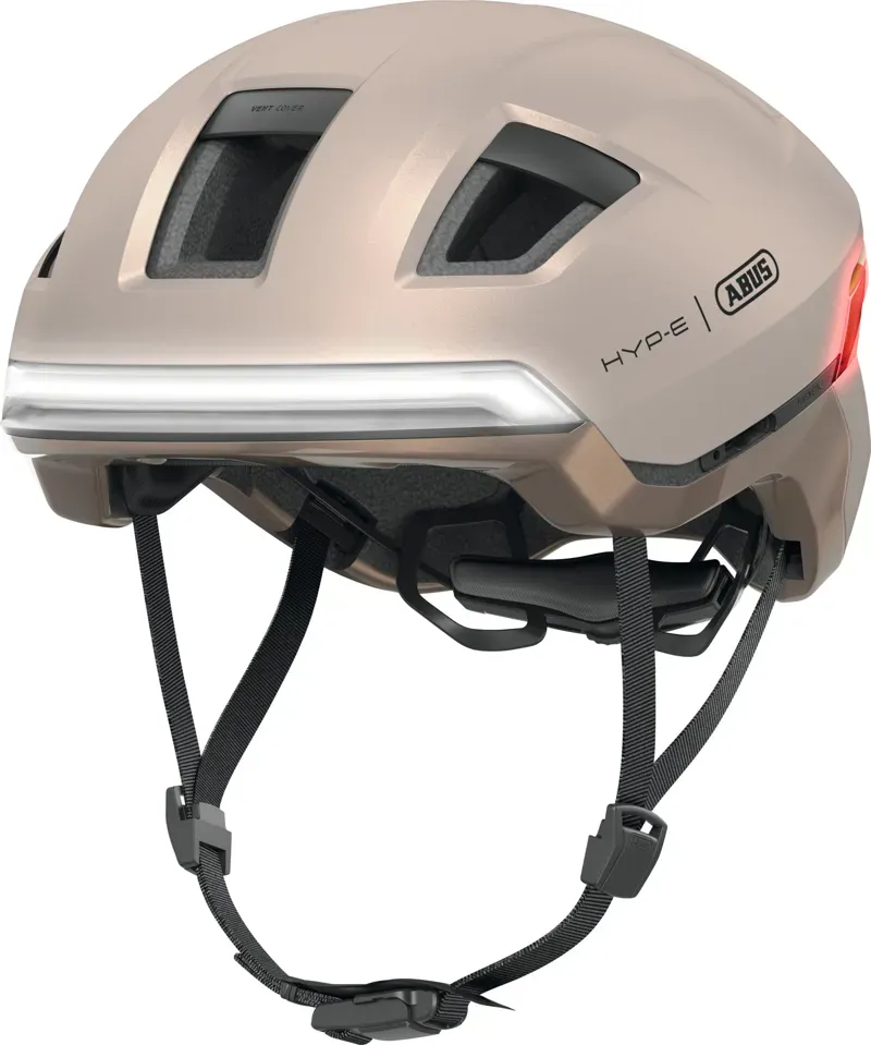Abus HYP-E Urban Commuting Helmet in Champagne Gold-1