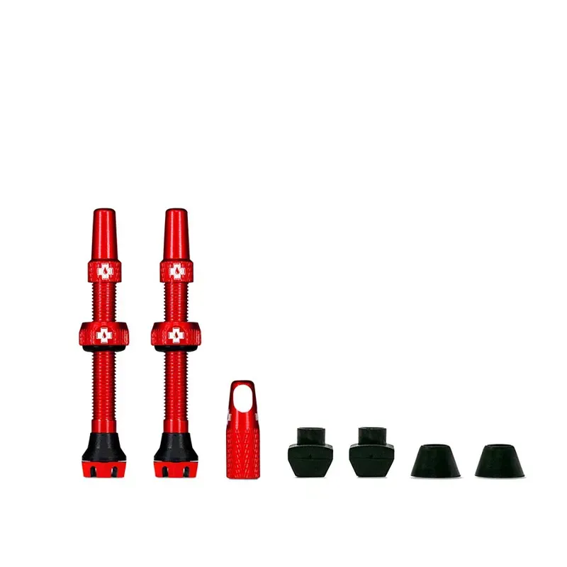 Muc-Off V2 44mm Tubeless Valve in Red