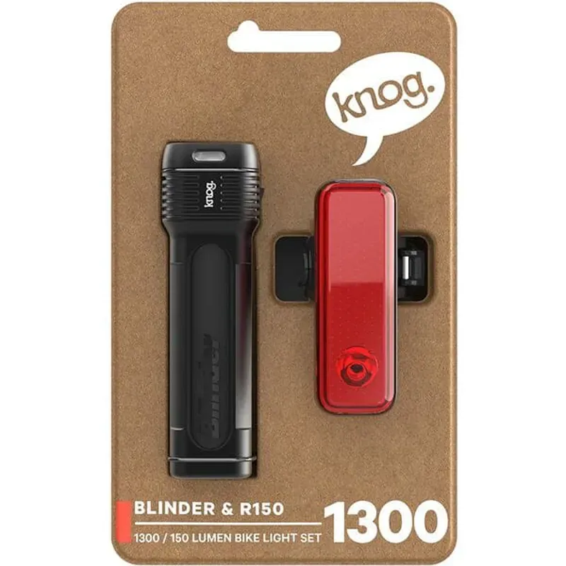 KNOG LIGHT Blinder Pro 1300 R150 Black twin pack-3