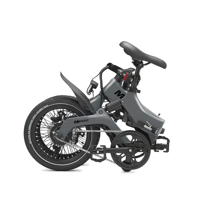 MiRiDER 16 Folding eBike in Onyx Grey-1
