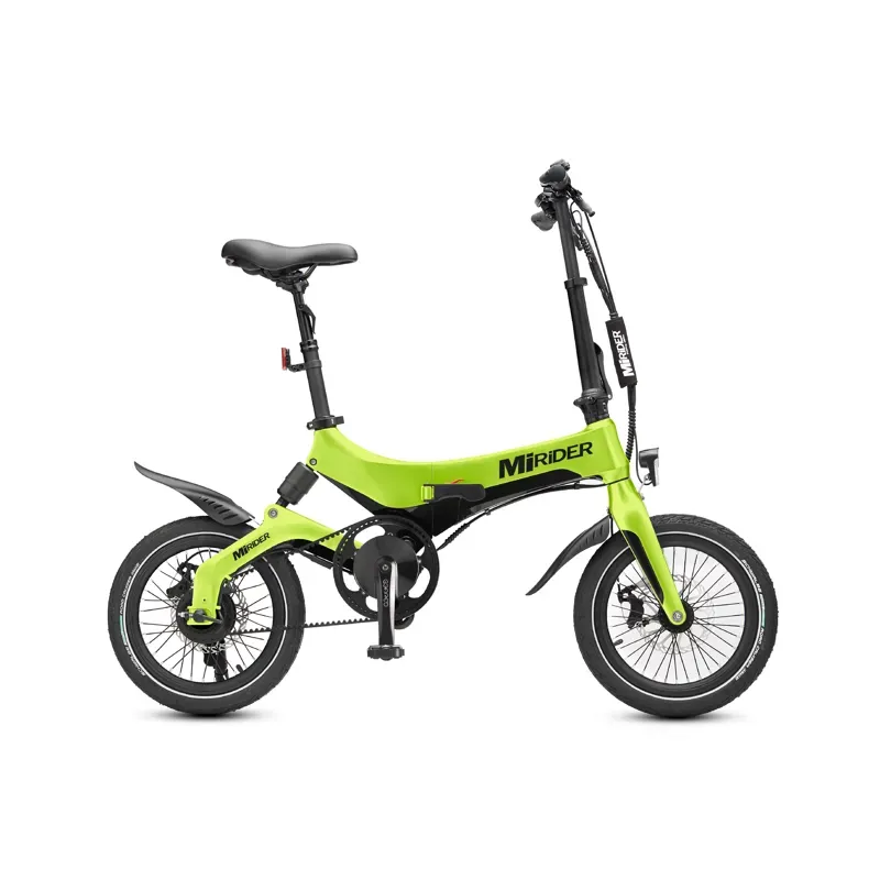 MiRiDER 16 GB3 Folding eBike in Acid Green
