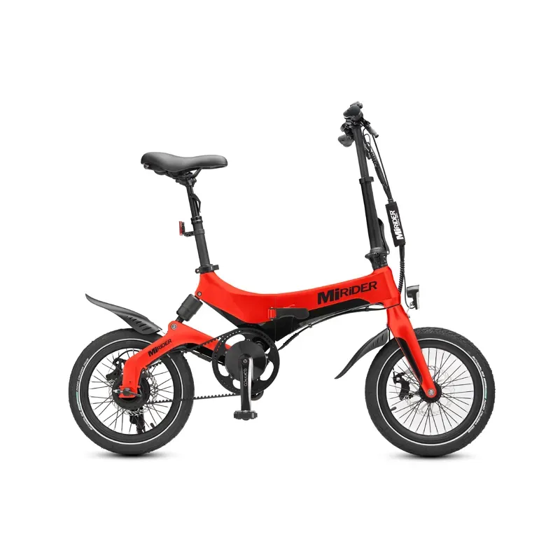 MiRiDER 16 GB3 Folding eBike in Eclipse Red