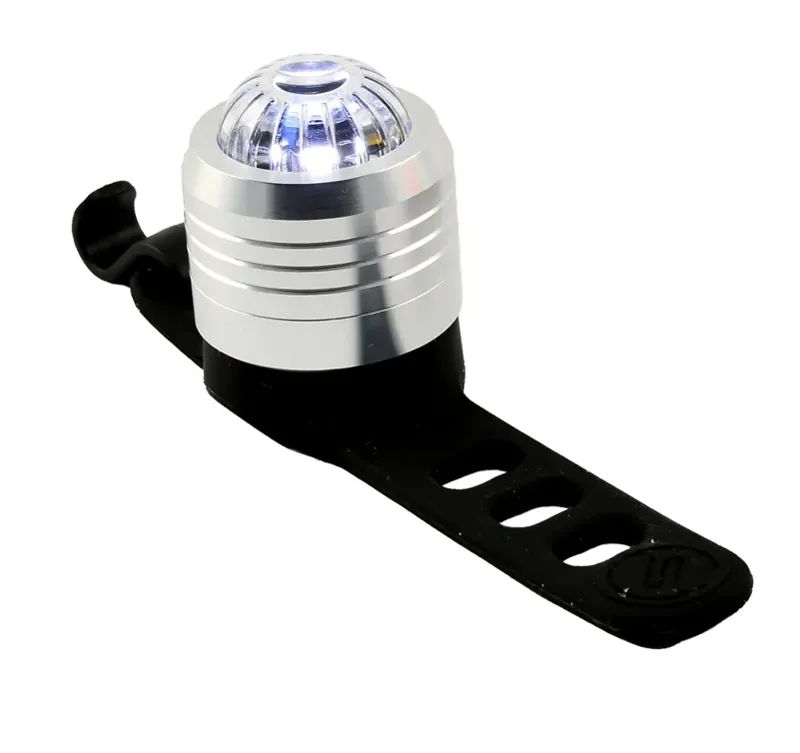 Smart Aluminium Mini RL306W 1-LED Front Light in Silver