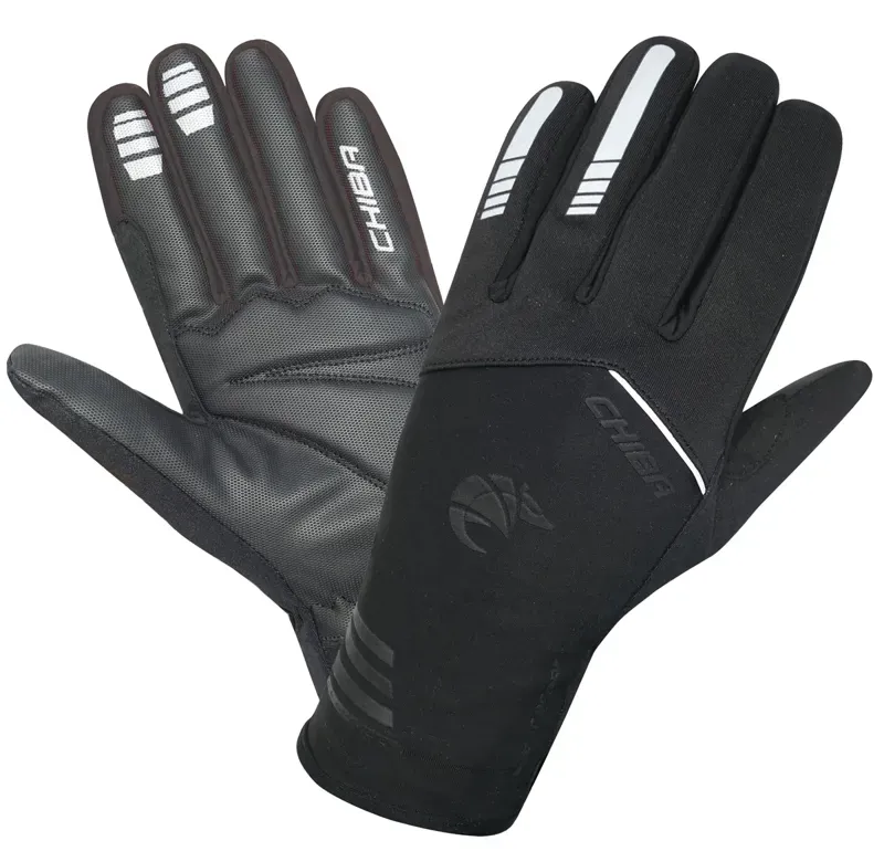Chiba Gloves 2nd Skin Waterproof/Windprotect Gloves in Black