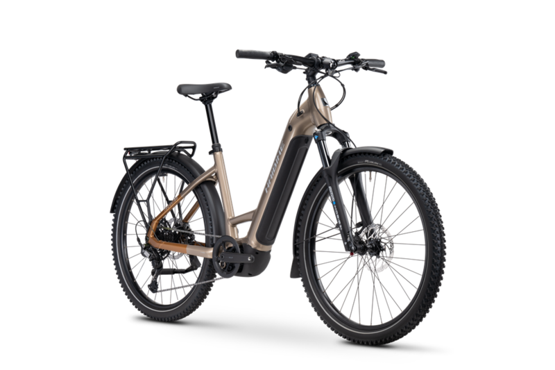 Haibike Trekking 6.5 Low in Toffee/Sand/Silver-1