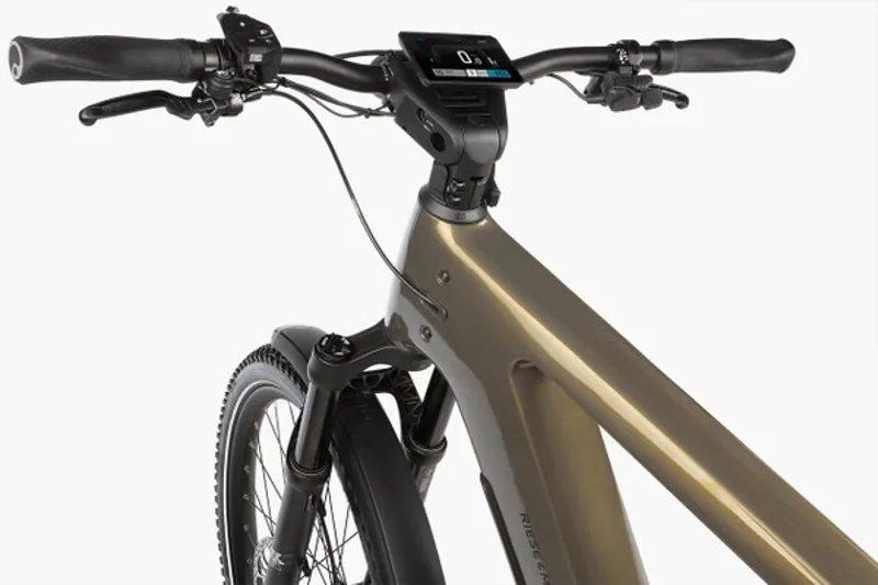 Riese and Muller Delite5 GT Pinion 51 cm in Amber-1