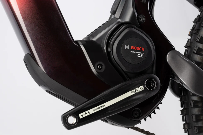 Haibike AllMTN CF 9 in Red/Black/Platinum Glossy-4