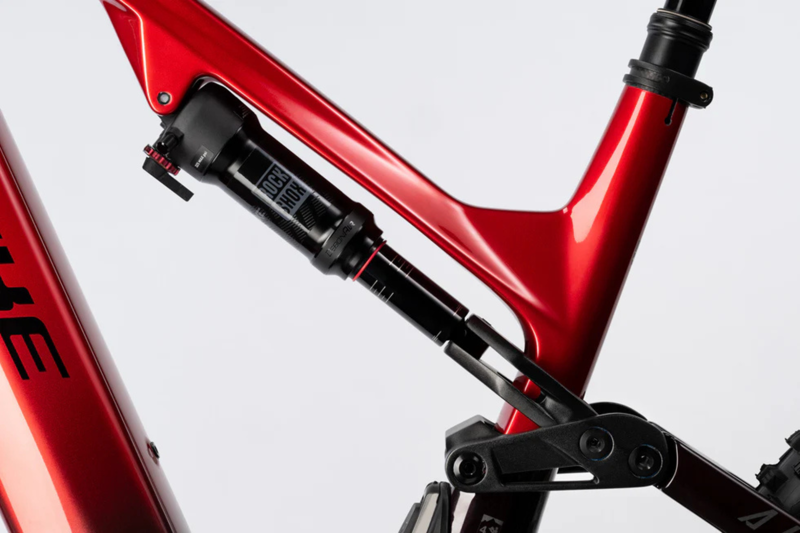 Haibike AllMTN CF 9 in Red/Black/Platinum Glossy-3