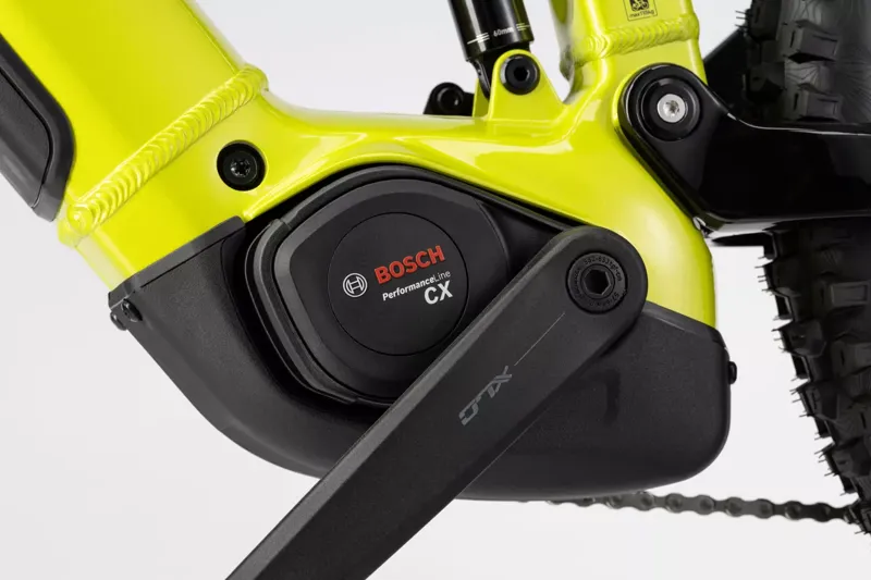 Haibike Allmtn 6 eMountain Bike in Nebular Lime/Black - Glossy-6