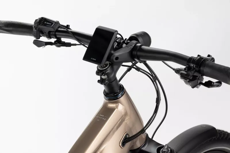 Haibike Trekking 6.5 Bike in Toffee/Sand/Silver-5