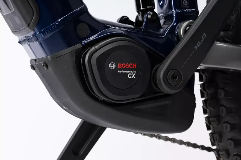 Haibike Allmtn 6 eMountain Bike in Ocean Black/Grey-2