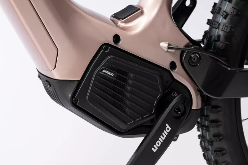 Haibike AllMTN CF 11 TRN/IQ Bike in Rock/Carbon/Orange-1