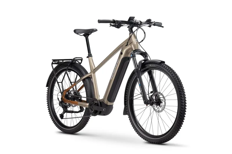 Haibike Trekking 6.5 Bike in Toffee/Sand/Silver-7