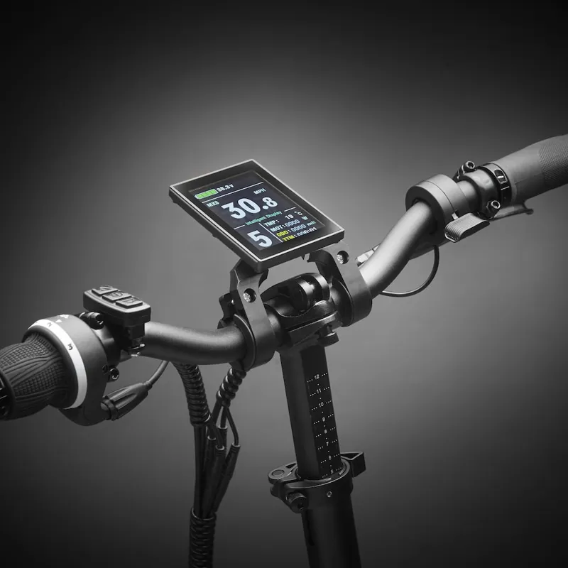 MiRiDER 16 GB3 Folding eBike in Platinum Silver-7