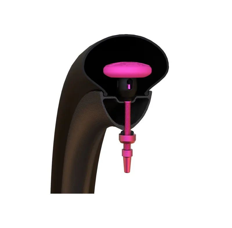 MUC-OFF STEALTH TUBELESS TAG HOLDER AND TWO 44MM BLACK VALVES-1