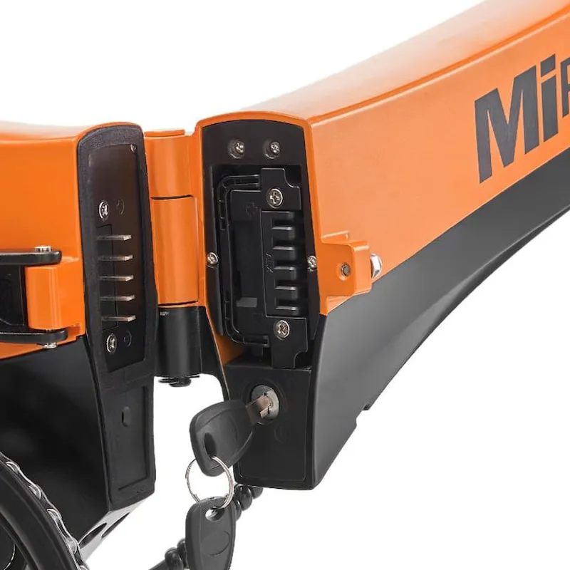 MiRiDER 16 Folding eBike in Ember Orange-2