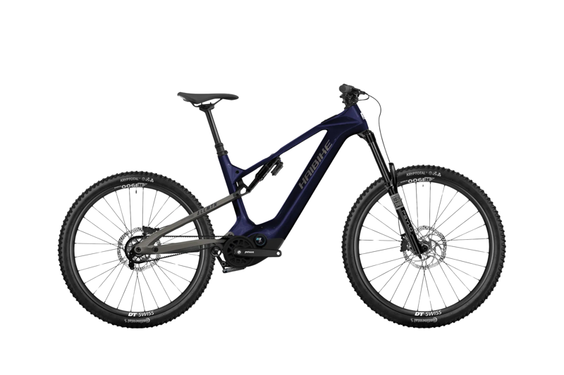 Haibike AllMTN CF 10 TRN/IQ Bike in Blue/Grey