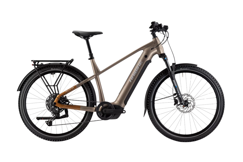 Haibike Trekking 6.5 Bike in Toffee/Sand/Silver
