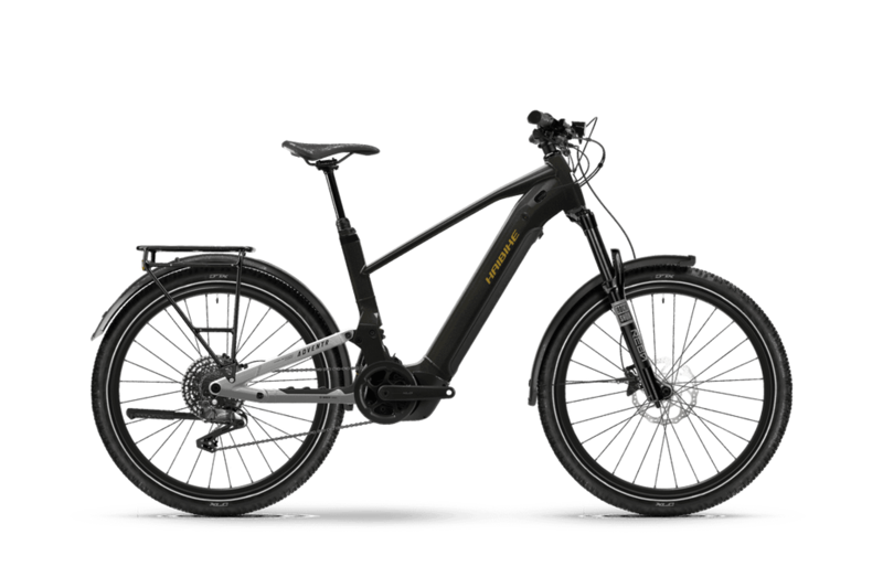 Haibike Adventr 6 High in Black/Chrome glossy 