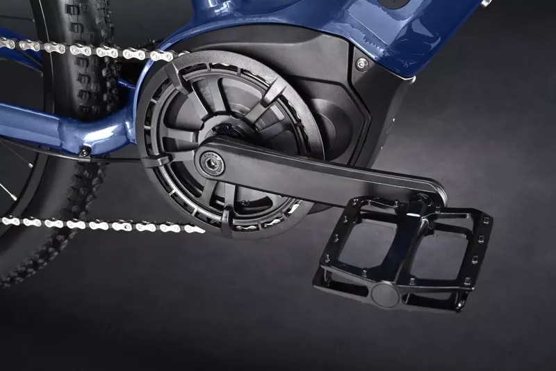 Haibike Alltrack 4 29 E-Mountain Bike In Cool Blue/Leather-3