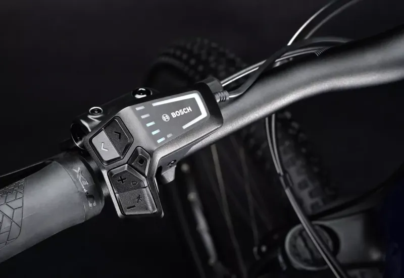 Haibike Alltrack 4 29 E-Mountain Bike In Cool Blue/Leather-7