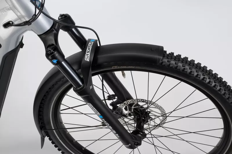 Haibike Trekking 7 Bike High/Low in Grey-5