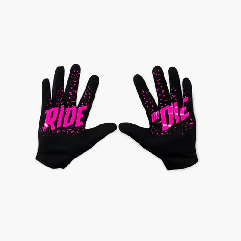 Muc-Off Summer Lightweight Mesh Rider Gloves In Pink-1
